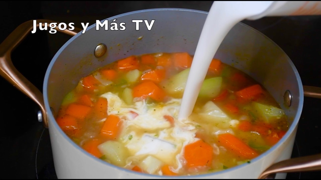 es bueno cenar crema de verduras