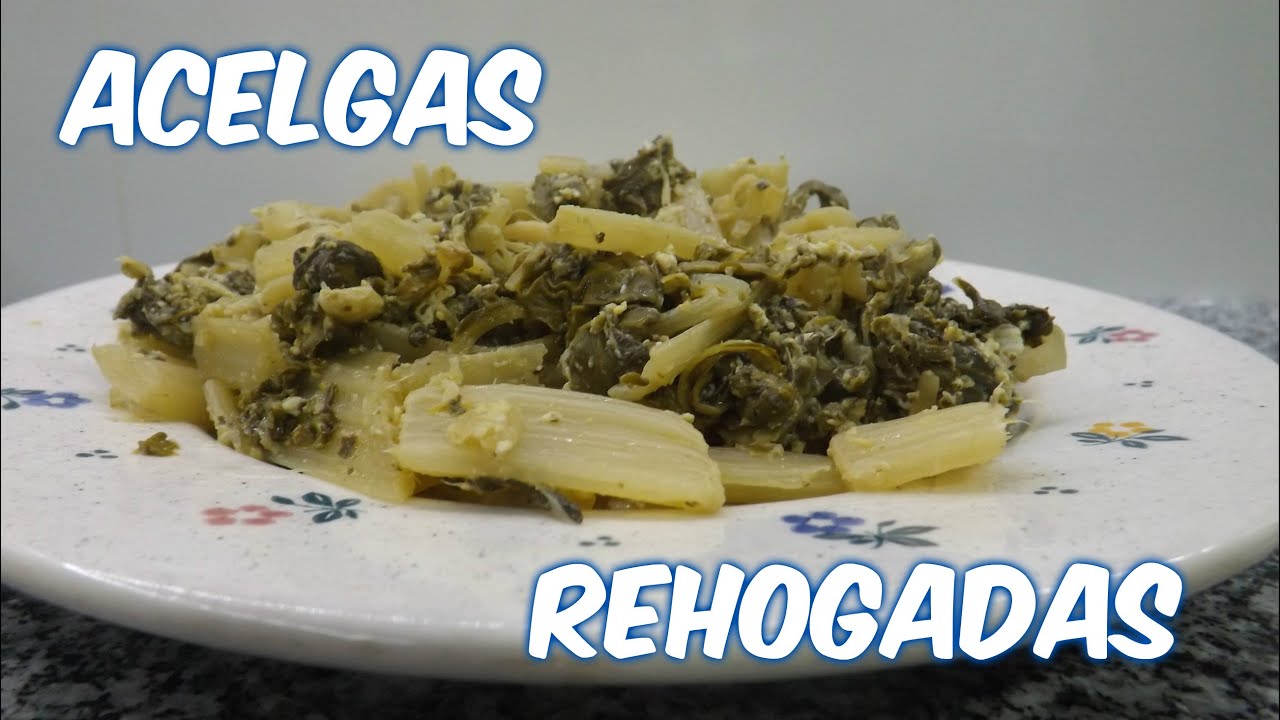 hay que escurrir las acelgas de bote