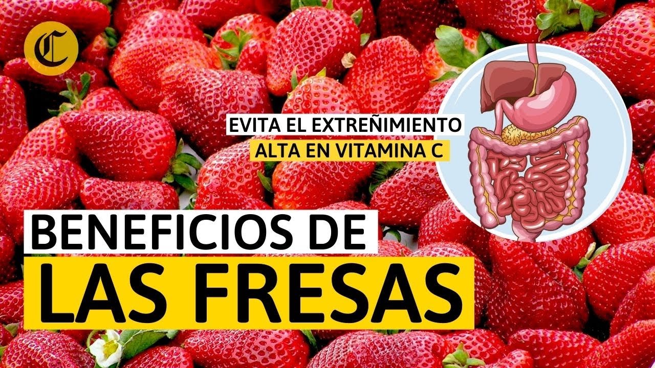 las fresas son buenas para el estreñimiento