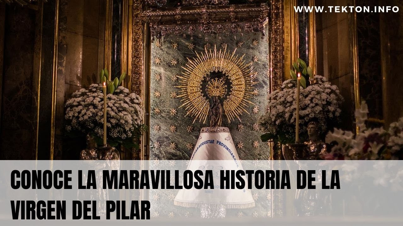 medida de la virgen del pilar significado colores