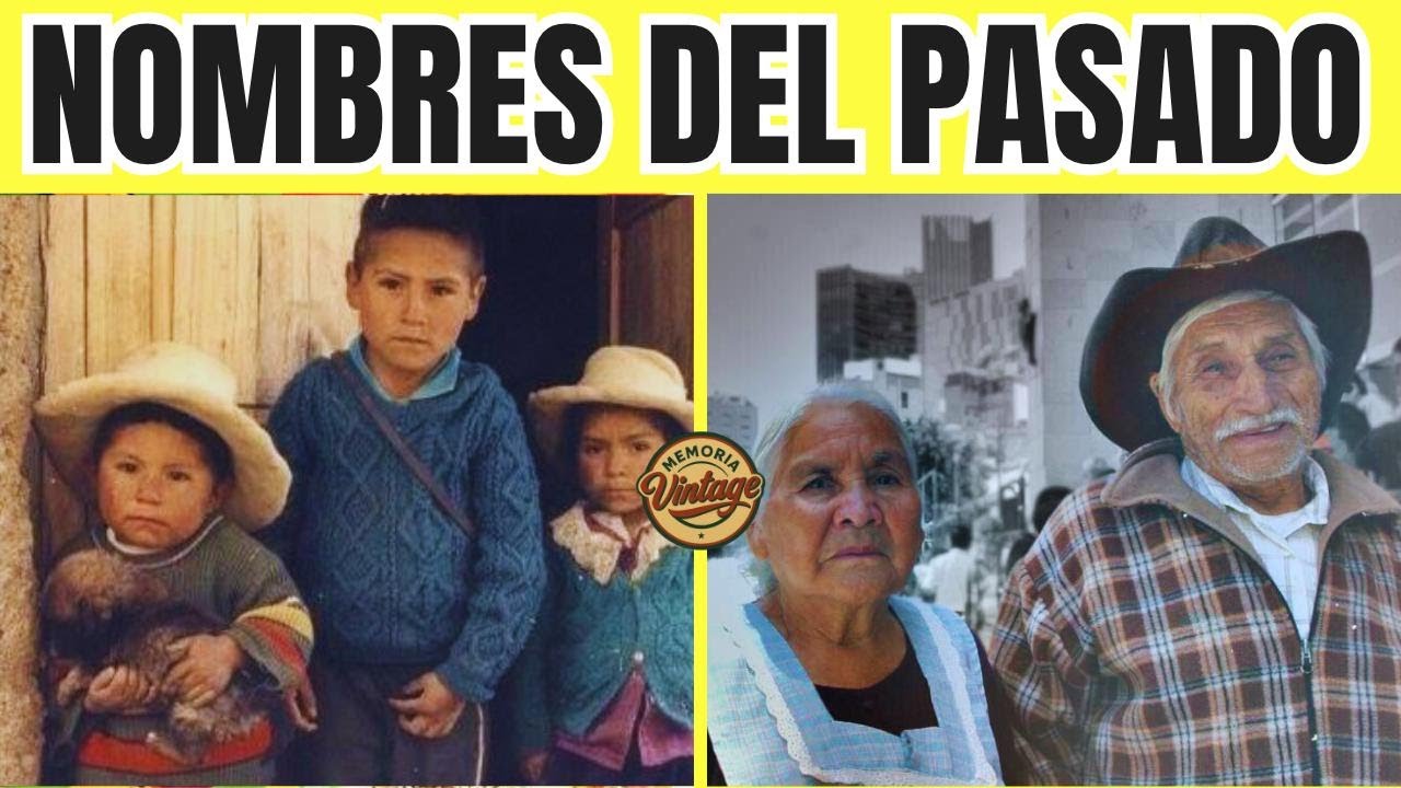 nombres antiguos de hombre de pueblo