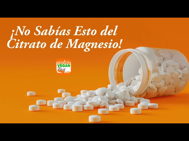 para q sirve el magnesio citrato