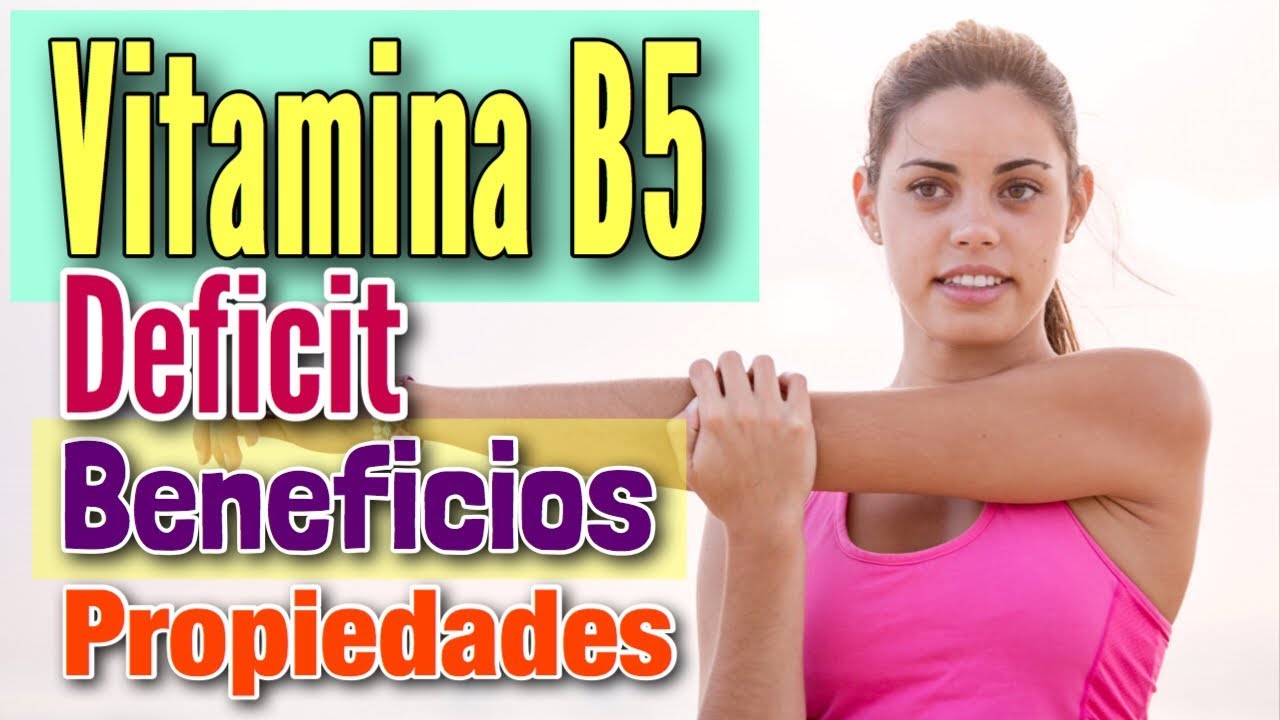 para que sirve la vitamina b5