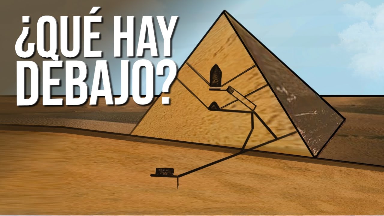 que hay dentro de las piramides
