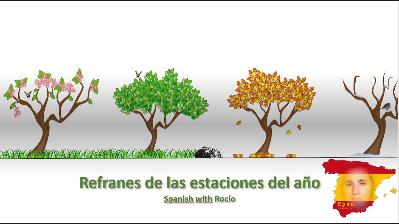 refranes de las estaciones del año
