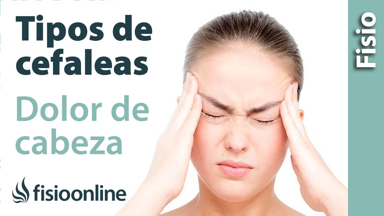 tipos de dolor en la cabeza