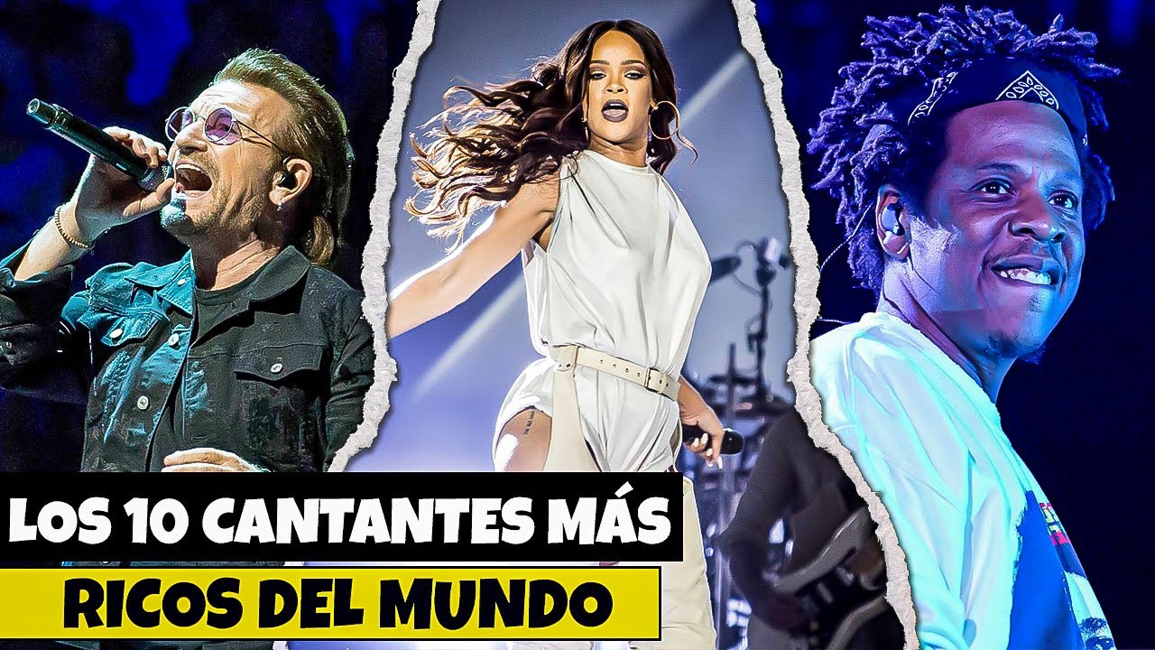 top 10 cantantes más ricos del mundo