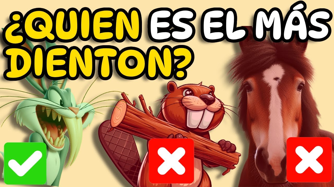 a qué animal le crecen los dientes toda la vida