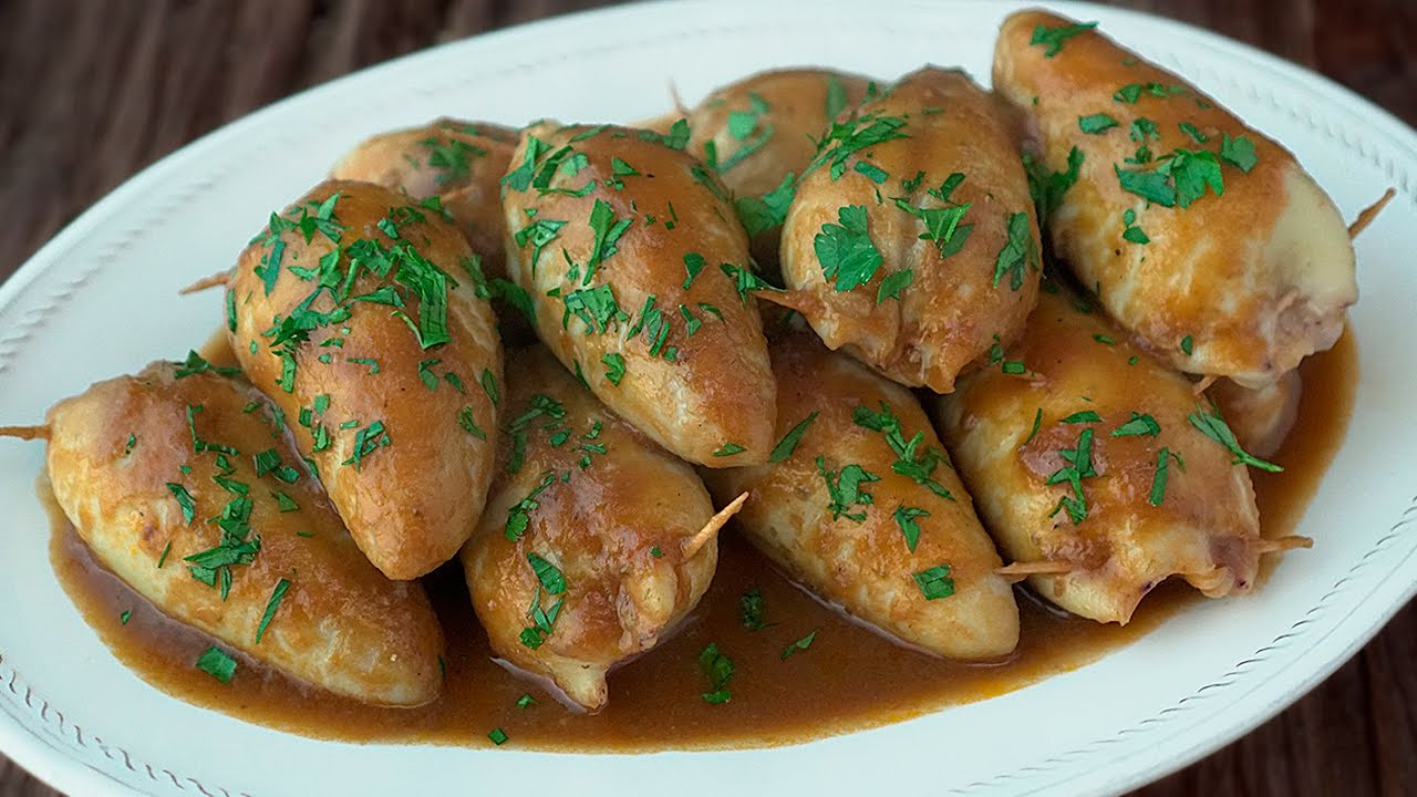 calamares rellenos de gambas y huevo duro
