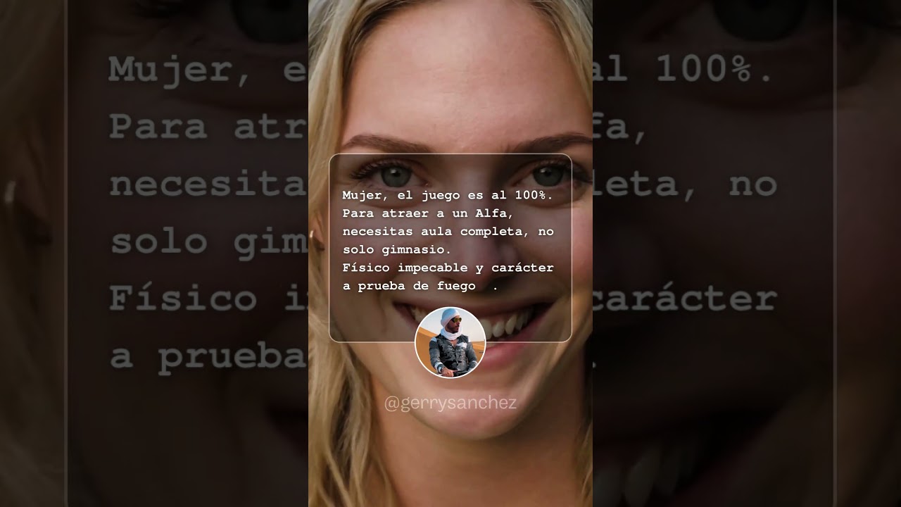 caracter que atrae a los hombres