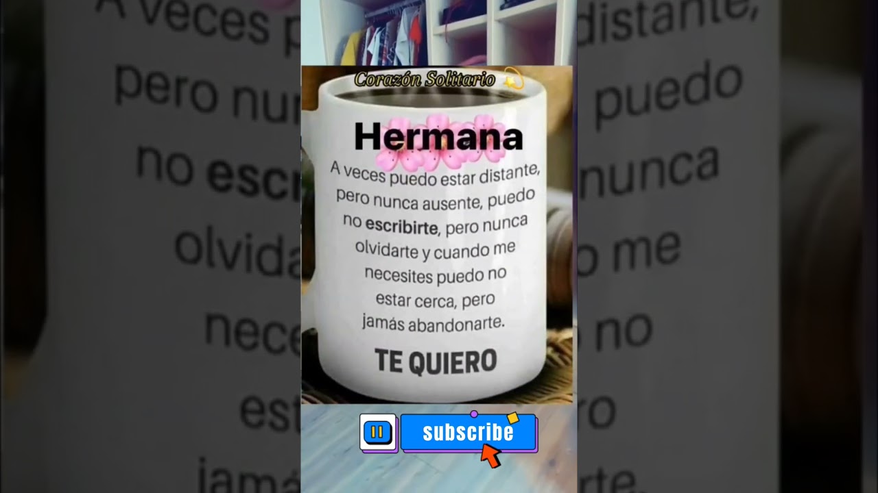 carta a una hermana en su cumple