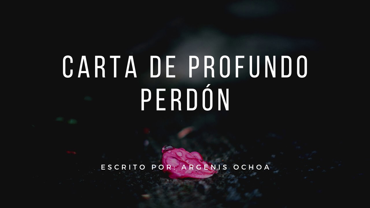 cartas para pedir perdón a tu pareja
