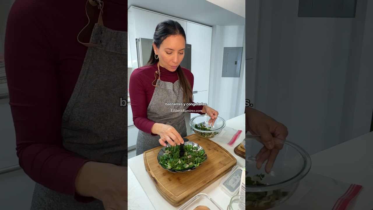 cómo congelar las acelgas crudas o cocidas