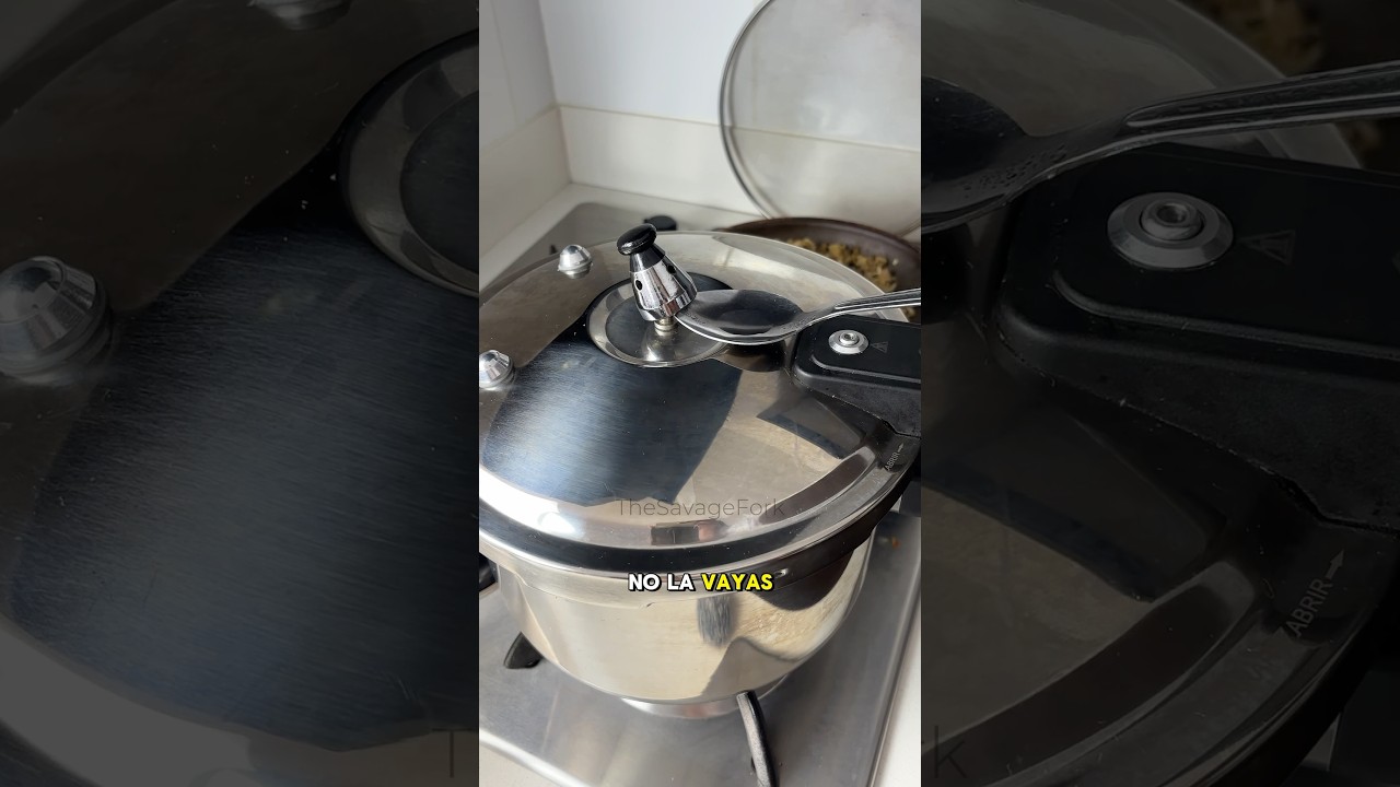 cuando bajar el fuego olla express