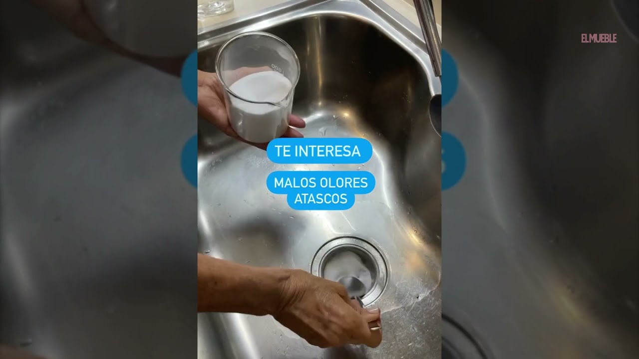desatascar lavabo con bicarbonato y vinagre