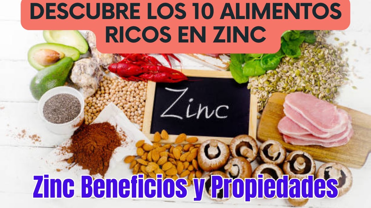 en qué alimentos se encuentra el zinc