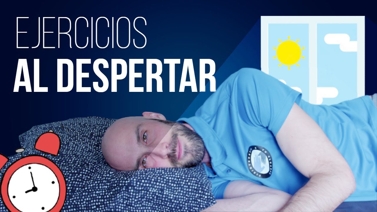 estiramientos en la cama al despertar