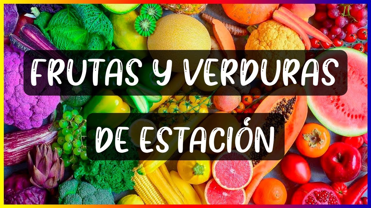 frutas y verduras de otoño españa