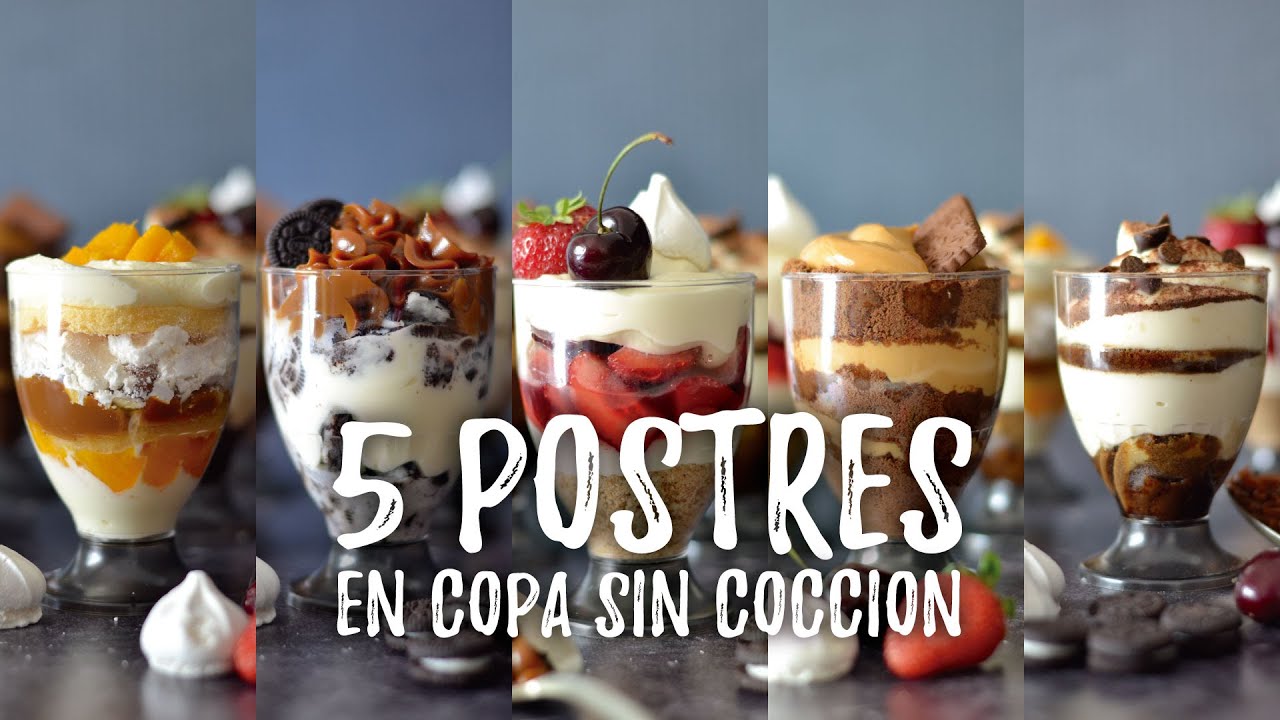 ideas de postres para llevar a una cena