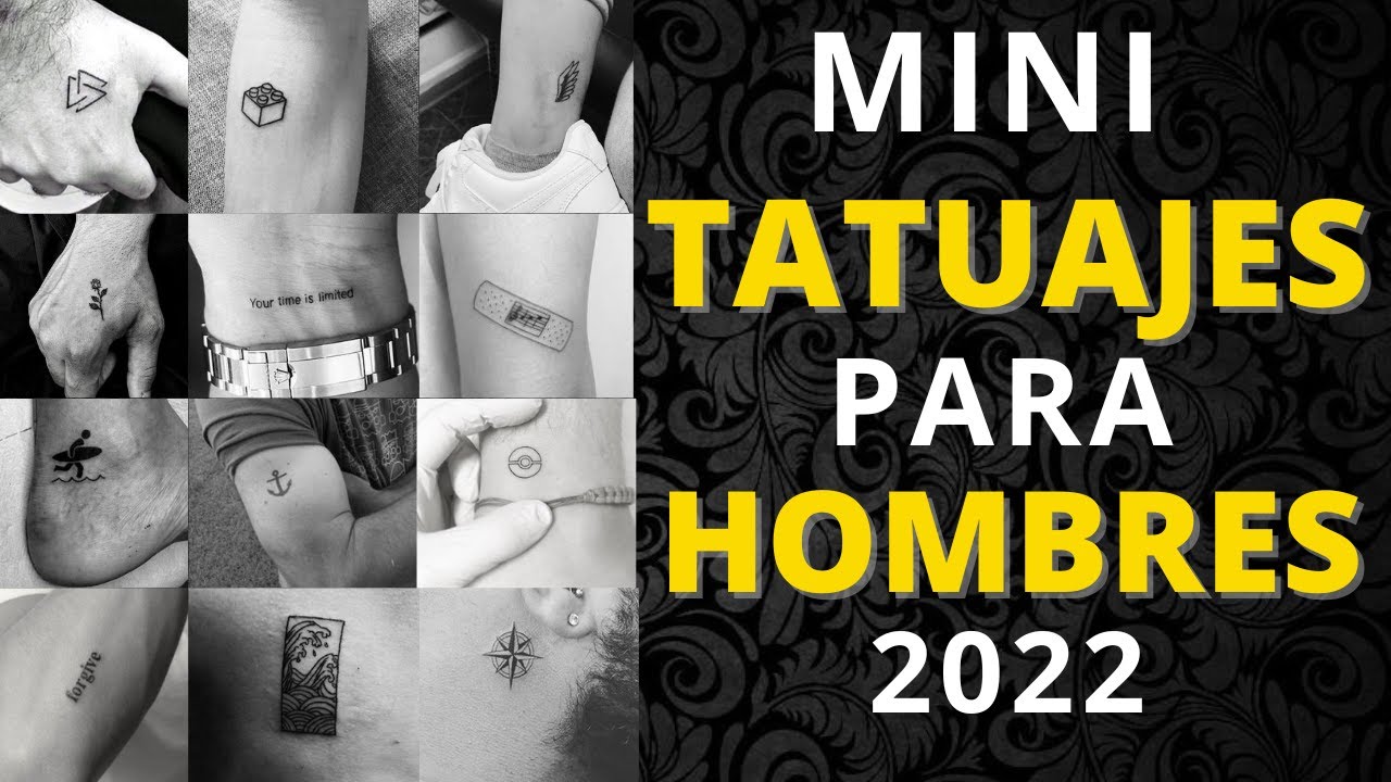 mejores tatuajes tatuajes pequeños para hombres