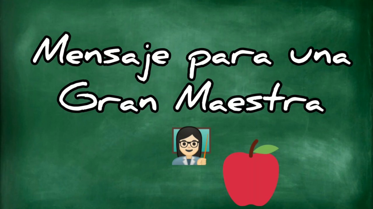 palabras de agradecimiento a una profesora de infantil