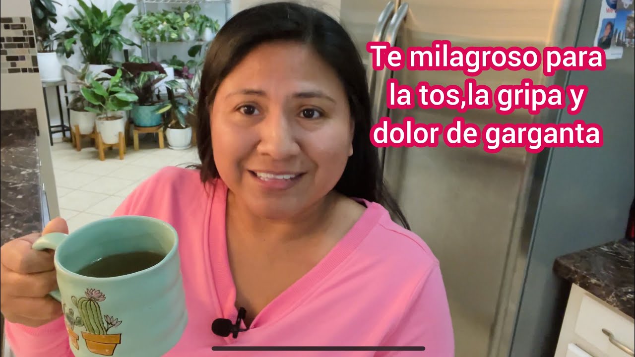 te de jengibre para la tos