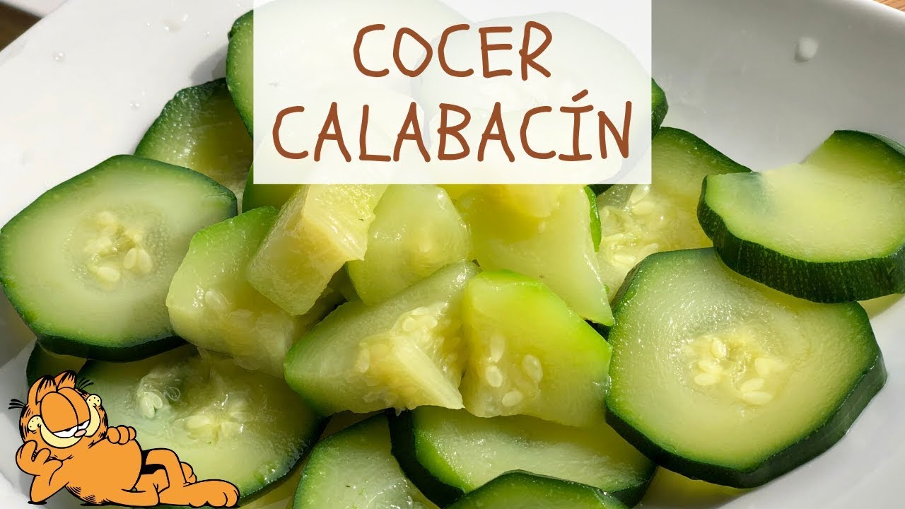 tiempo de cocción del calabacín en olla normal