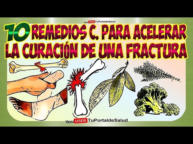 baños de agua con sal para fracturas