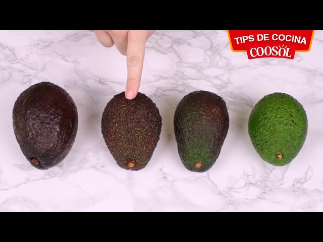 como saber si un aguacate esta para comer