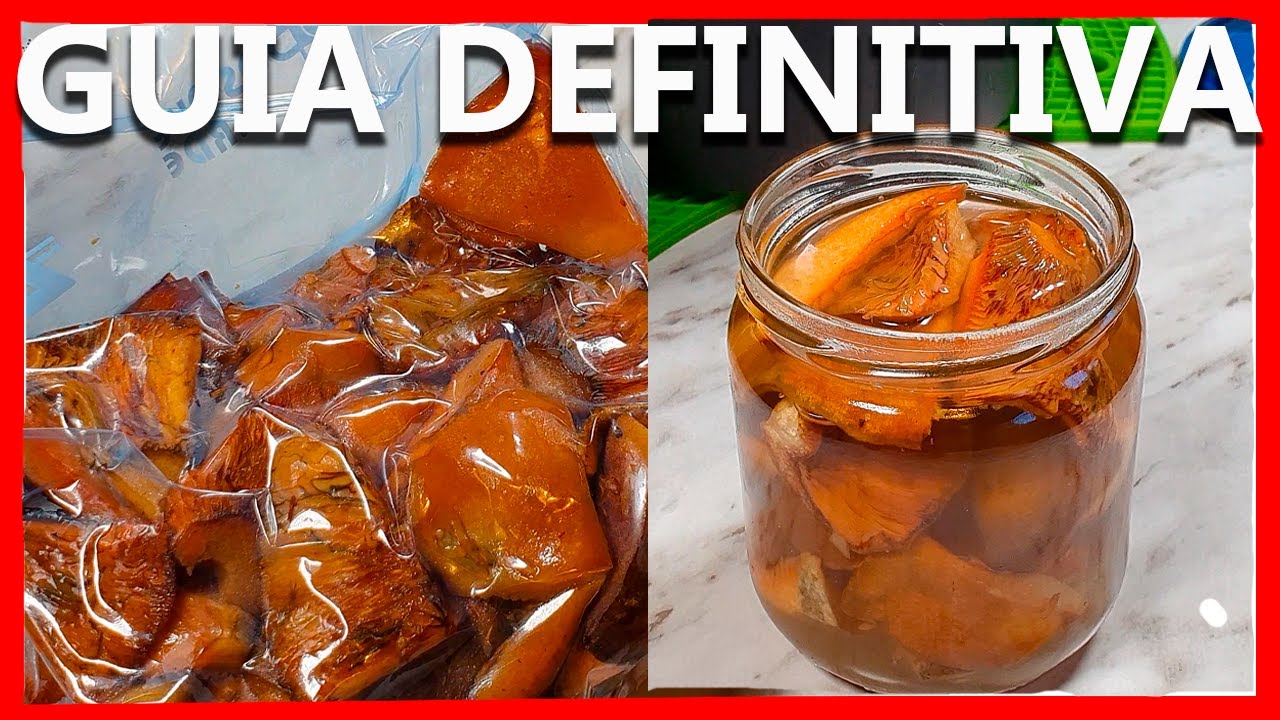 cómo se pueden conservar los níscalos