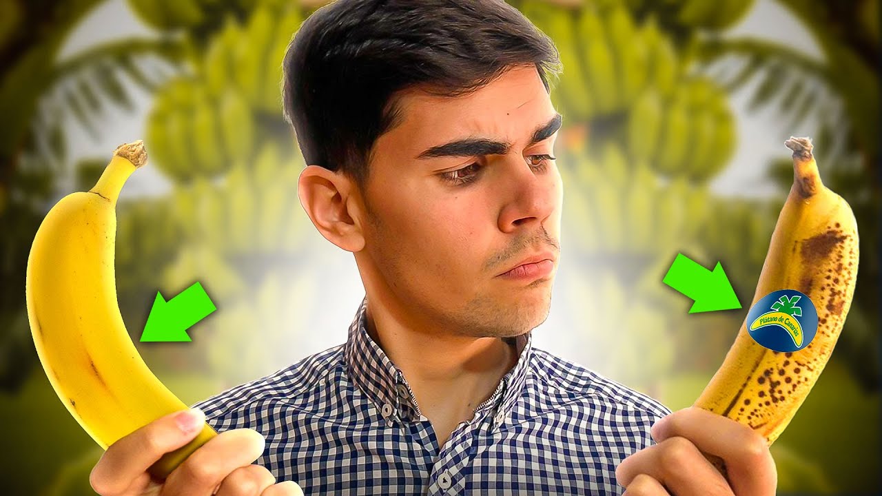 diferencias entre banana y platano de canarias