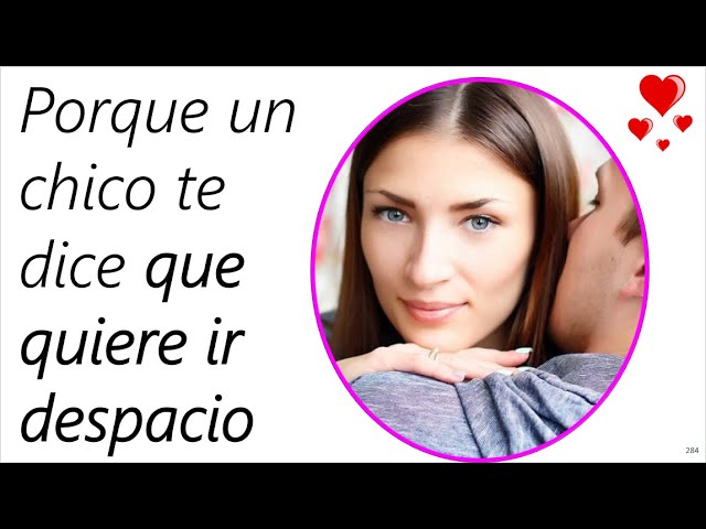 he vuelto con mi ex pero quiere ir despacio