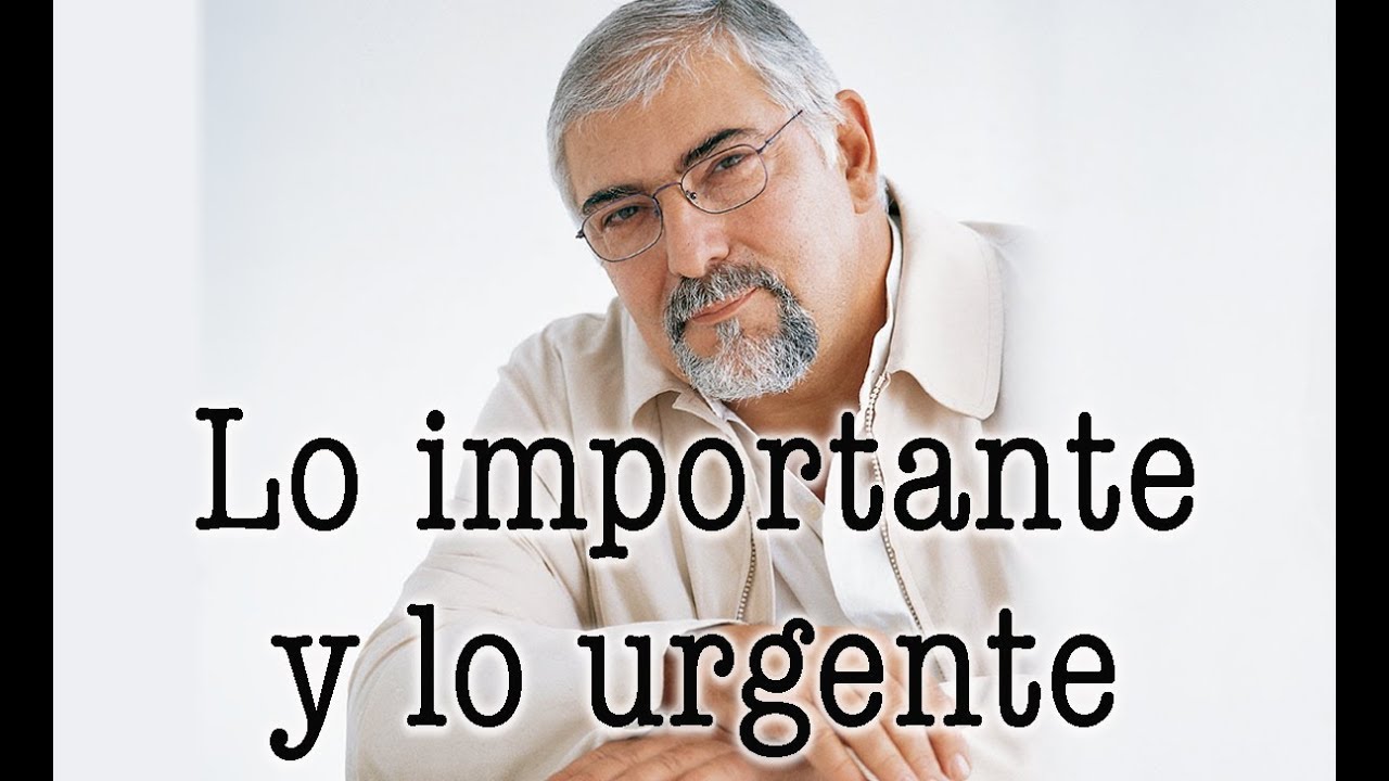 lo urgente y lo importante frases