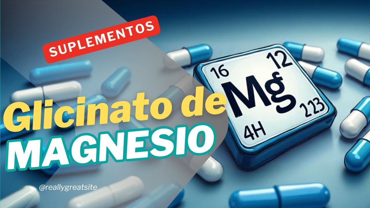 para qué sirve el big glicinato de magnesio