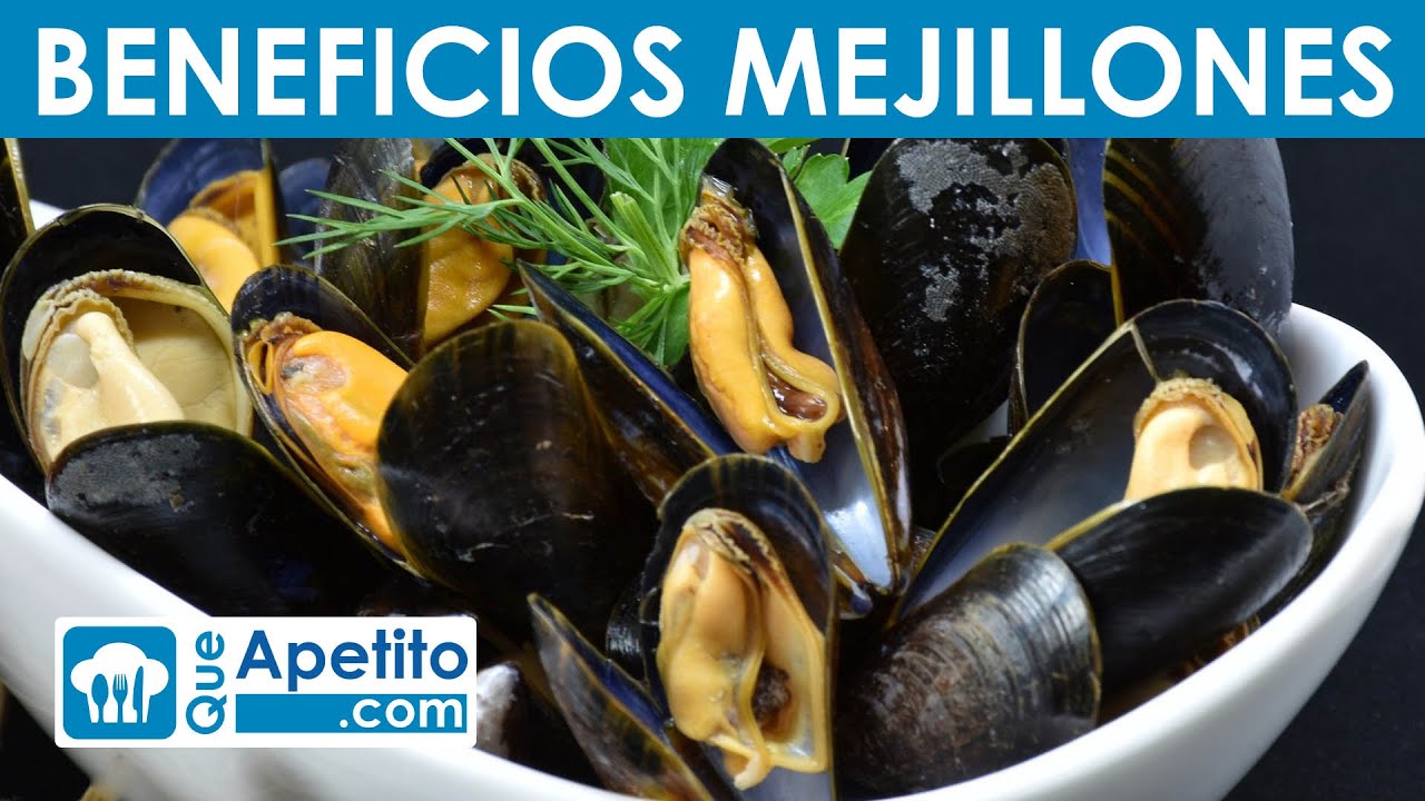 propiedades de los mejillones al vapor