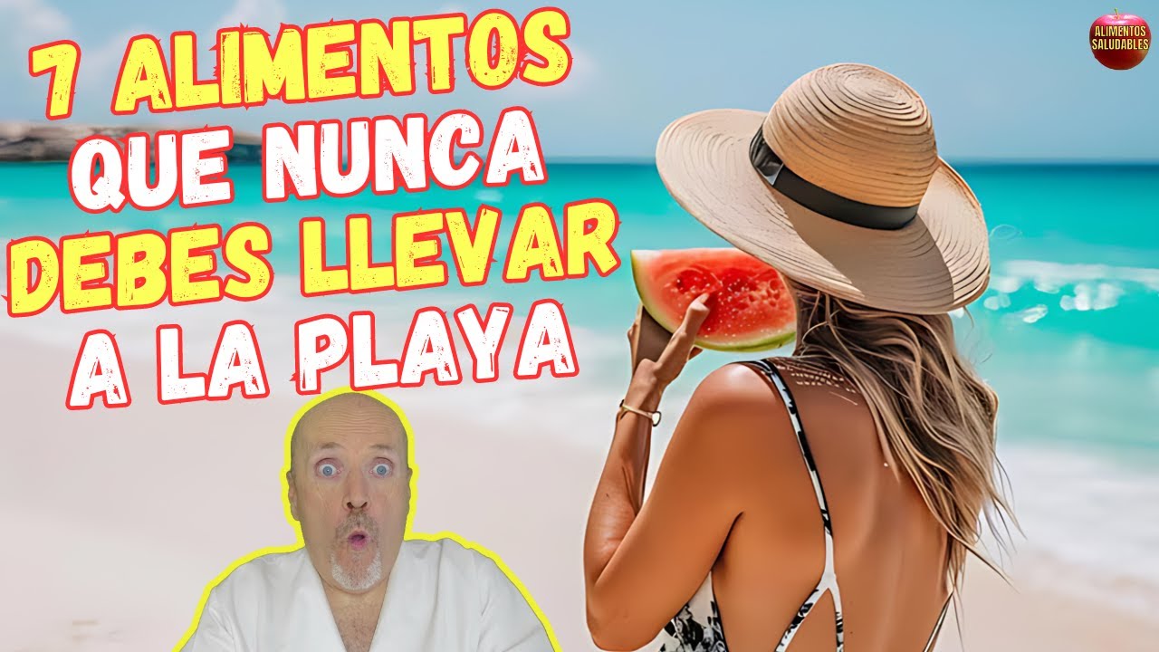 que llevar a la playa para comer sano