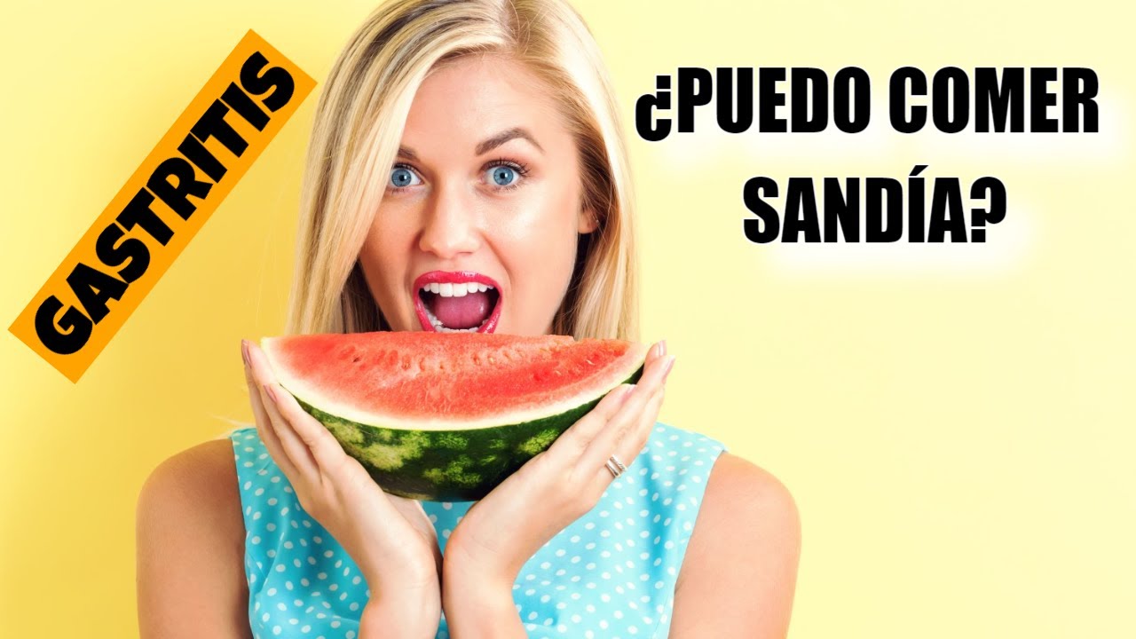 se puede comer sandia con gastroenteritis