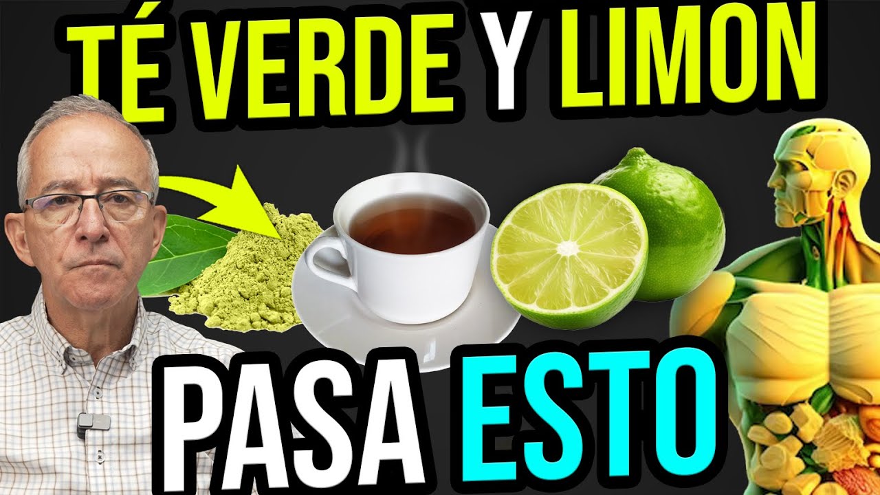 te verde con limon por la noche